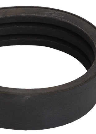 Close-up of the AGCO V Belt - D26732815, featuring a black, ribbed surface. This industrial belt is commonly used for power transmission in machinery.