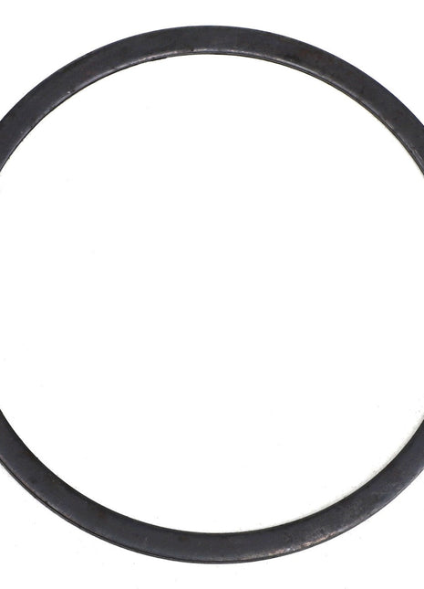 The AGCO Shim - Acp0444960, a thin, circular metal ring with a smooth surface, is pictured against a plain white background.
