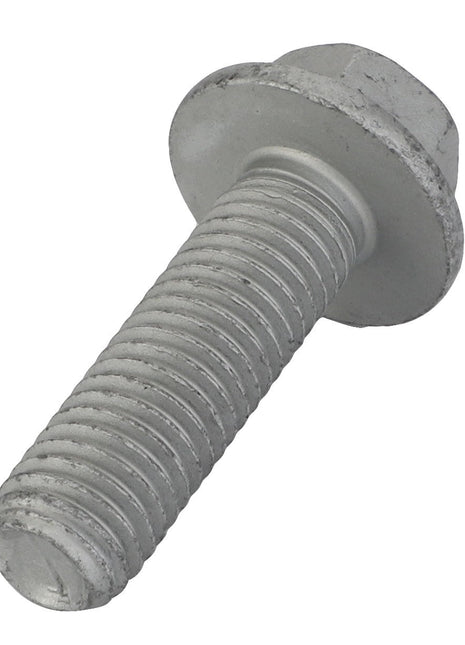A close-up image of the AGCO Hex Flange Head Machine Screw - Acw1041310, showcasing its threaded metal shaft and integrated washer flange. No current product description information is available.