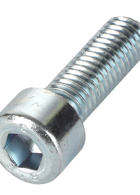 A metal hex socket head cap screw, identified as AGCO | SCREW - AL5004062, shown from an angled top view, displaying its threaded shaft and cylindrical head. The product is made by the brand AGCO. No current product description information is available.
