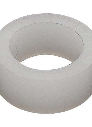 Product: AGCO | BUSH - D28980322, an opaque white cylindrical ring with a hollow center, standing upright. No current product description information is available for this item.