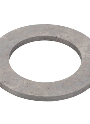 The AGCO Disc - F178302020313 is a flat, circular metal washer with a large central hole, produced by the brand AGCO.