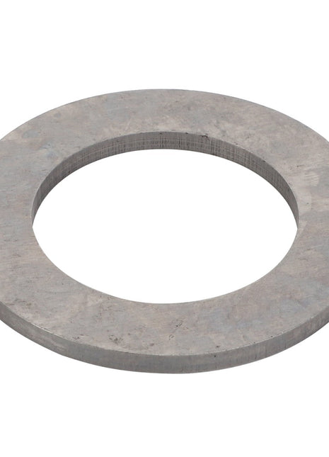 The AGCO Disc - F178302020313 is a flat, circular metal washer with a large central hole, produced by the brand AGCO.