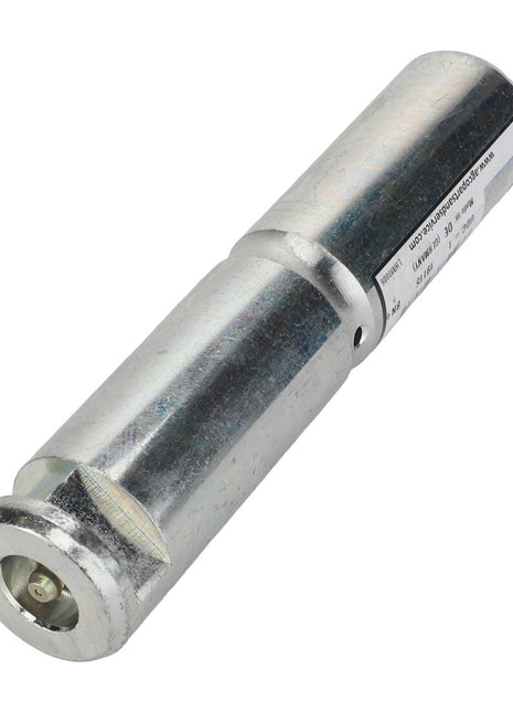 A cylindrical metallic device labeled as the AGCO Lift Brace - G530871203020, commonly used in linkage components from AGCO Parts.