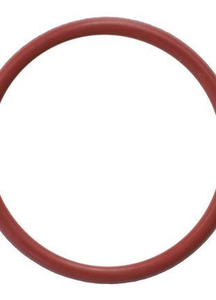 A vibrant red AGCO | O-Ring - F210861100130 from the AGCO brand sits prominently against a crisp, plain white background.
