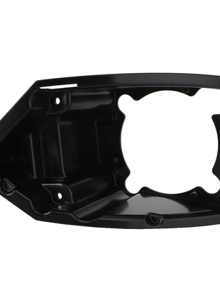 The AGCO | Support, Right Hand - Acw192930A is a black plastic automotive component featuring multiple mounting points and a central circular opening, suitable as a housing or bracket for a light or electronic device. No additional product description information is currently available.