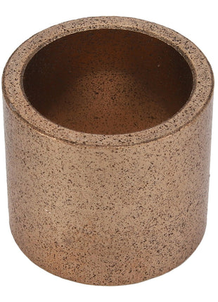 A cylindrical AGCO Machinery Bushing - Acp0006650, featuring a hollow center and a finely textured surface.