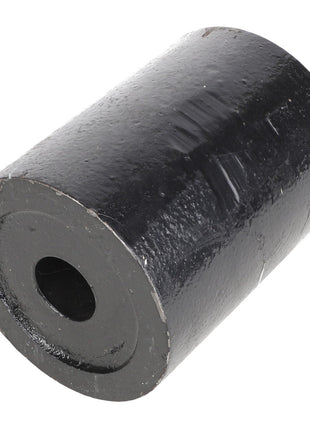 A sleek, cylindrical black metal piece with a central hole, likely the AGCO SPOOL - E686 mechanical component by AGCO, set against a pristine white background.