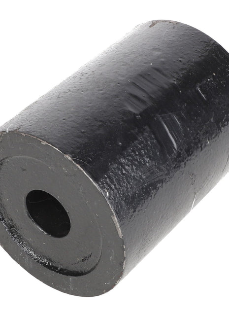 A sleek, cylindrical black metal piece with a central hole, likely the AGCO SPOOL - E686 mechanical component by AGCO, set against a pristine white background.
