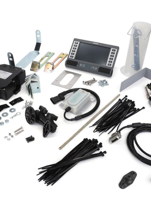 Electronic components, wires, connectors, and assembly parts from the AGCO | KIT, ATTACHMENT - C0374013 by AGCO laid out on a white background. No current product description information is available.