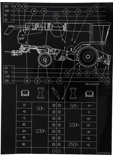 AGCO | Decal, Right Hand - Acw0494110 - Farming Parts