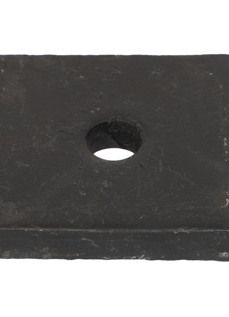 The AGCO | STOP - AL10355553 is a square, black metal plate featuring a central circular hole. Further product description information is currently unavailable.