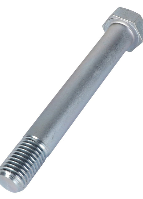 A close-up image of the AGCO Hexagonal Head Bolt - Acp0040470, featuring a partially threaded shaft. The bolt has a silver finish and appears to be made of metal. No current product description is available for this item.

