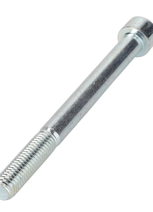 A close-up image of the AGCO Hex Socket Screw - La14421521, showcasing its silver finish and partially threaded shaft.