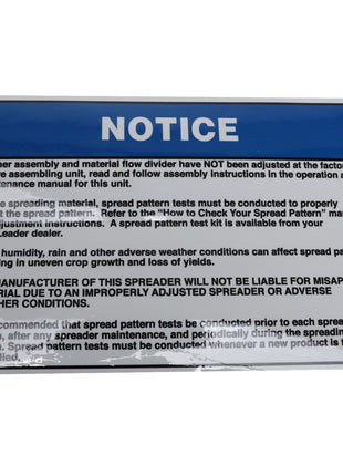 AGCO | IMPORTANT DECAL - AG842741