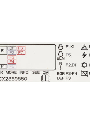 AGCO | Decal - Acx2889850 - Farming Parts
