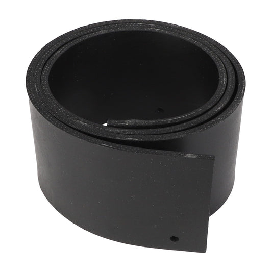 A rolled-up AGCO Rubber Seal - Acx2346210 in black with a single hole near one end. No current product description information available.