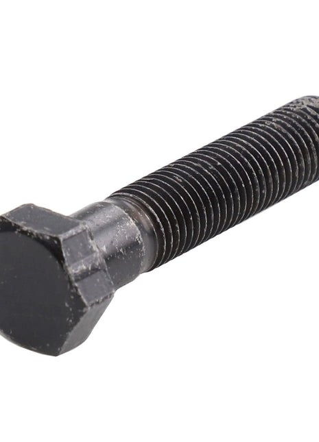 An image of the AGCO Hexagonal Bolt - Acw0800730, featuring a black finish and threaded shaft, is shown. No current product description information available.