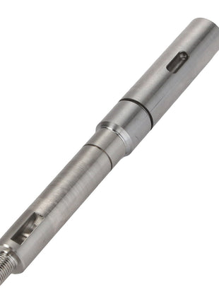 The AGCO Shaft - Ag006995 from the brand AGCO is a cylindrical metal component featuring both threaded and smooth sections, likely designed for mechanical assembly purposes. No specific product description available.