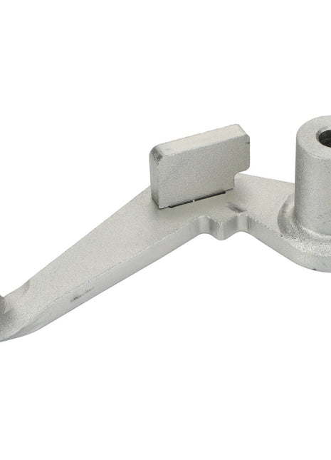 The AGCO Locking - Acp0295070, by AGCO, features a precision-engineered curved hook on one end and a sturdy cylindrical base on the other.