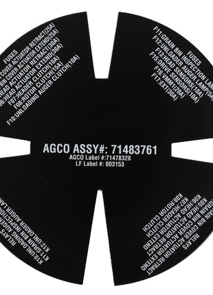 AGCO | Decal - Acw074055A - Farming Parts