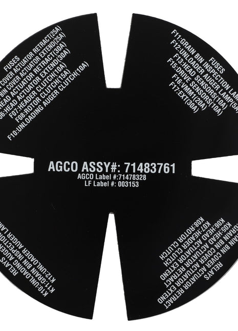 AGCO | Decal - Acw074055A - Farming Parts