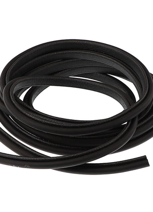 A coiled black rubber hose labeled as the AGCO | Seal - Acx0031840 from the brand AGCO lies on a neutral background, with no current product description information available.
