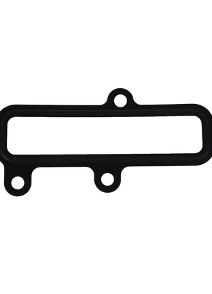 A black AGCO car engine valve cover cylinder head gasket, model F530200050450, featuring multiple holes for mounting. No current product description available.