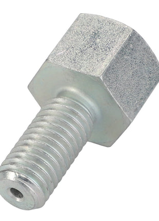 The AGCO Bolt (Acp0671690) featuring a metallic finish, a threaded shaft, and a hexagonal head is displayed against a plain white background.