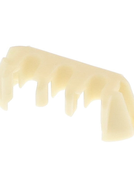 Currently, no detailed product description is available for the AGCO | WIRE LOCK - AG520270 from AGCO. However, it is a beige plastic clip featuring multiple slots designed for organizing or securing various items.