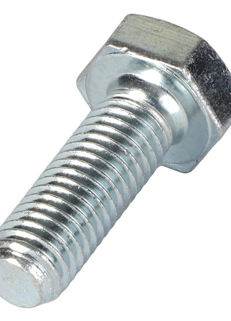 A close-up image of the AGCO | Hexagonal Head Bolt - Fel107735, featuring a threaded shaft and hexagonal head. No current product description available.