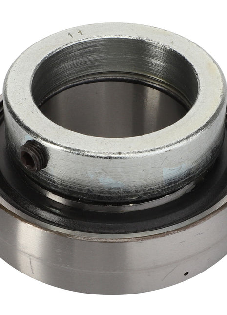 A close-up image of the AGCO BEARING - D41701600, highlighting its inner and outer ring, circular design, and smooth surface, is featured as the current product.