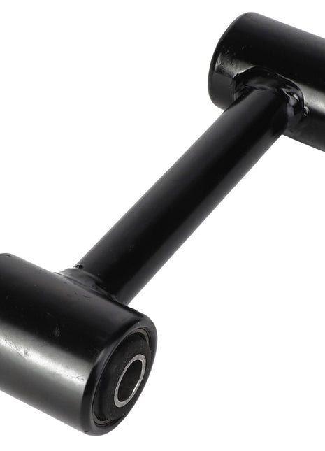 No current product description information is available, but the AGCO ROD - AG727000, a black metal suspension link rod with bushings on both ends, is displayed against a white background.
