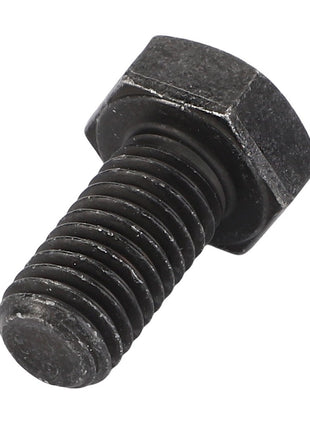Close-up of the AGCO Hexagonal Head Bolt - Acw6163120, featuring a black finish with visible threading and a hexagonal head. No current product description information is available.