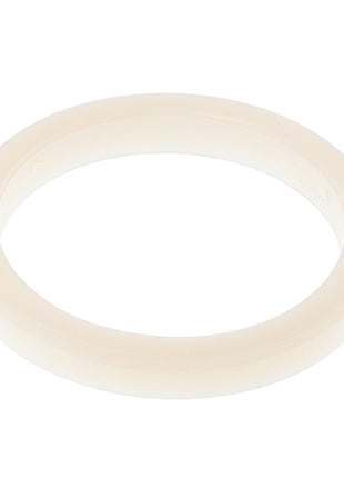 The AGCO | RING - ACP036286A, a plain, white circular rubber ring, is displayed against a white background. For any inquiries, feel free to reach out to our support team.