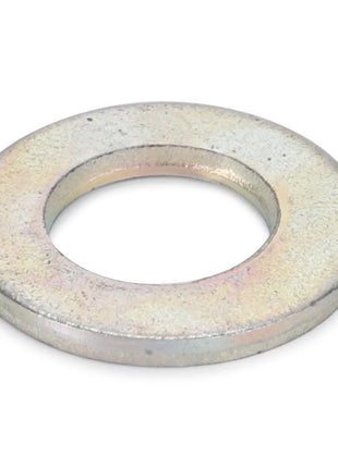 The AGCO | Disc - Fel115983 is a metal washer featuring a circular central hole, designed for use as a hardware component in various applications.