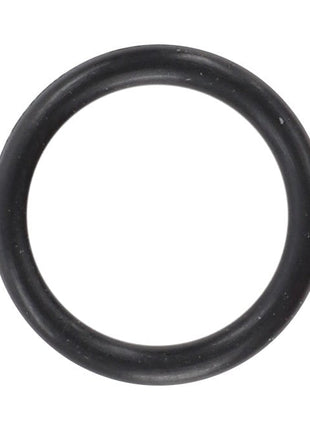 The AGCO | O-Ring - Acw2078080, a sleek black rubber product by AGCO, is expertly crafted in a perfect circular shape.