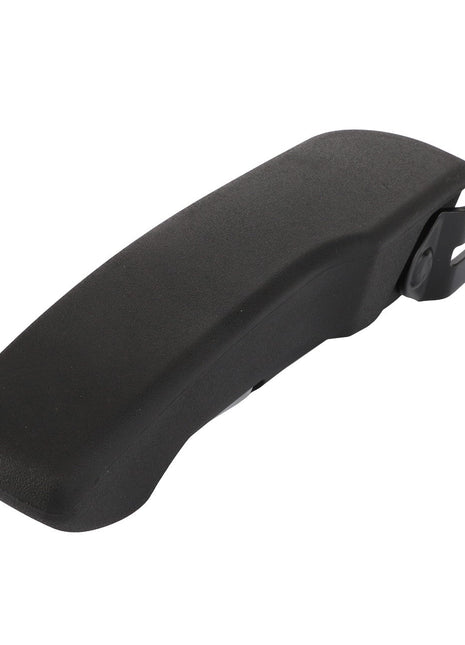 AGCO’s ARMREST, RIGHT HAND (AG330670) is a black plastic armrest featuring an adjustable mounting bracket on one end. Unfortunately, there is no additional product description information available at this time.