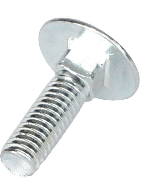 A close-up image of the AGCO Screw - Acp0293600, showcasing its smooth, round head and precisely threaded shaft.