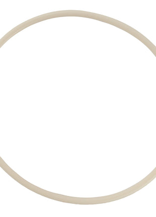 The AGCO Permanent Reinforcement - F345200210020 in beige rubber elegantly rests on a pristine white background.