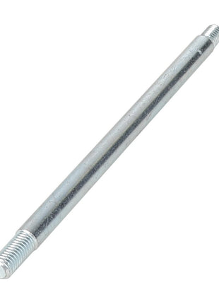 The AGCO LEVER - AL60011541 is a cylindrical metal rod featuring threaded ends on both sides; specific product description information is not currently available.