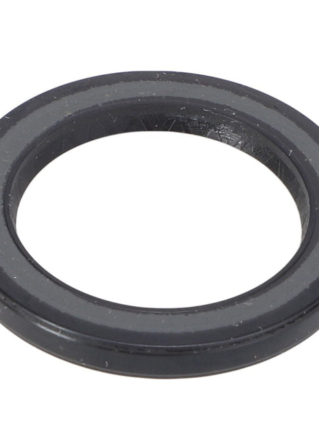 A black metal washer, identified as the AGCO SEAL - ACP0287000, with a central cutout, viewed from above and isolated on a white background. For any questions or ordering assistance, please contact our support team.