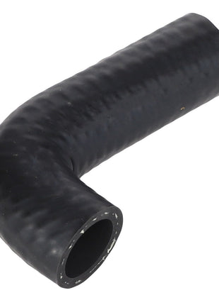 Product Description: The AGCO Hose - Acp0583420 is a black, L-shaped rubber hose featuring a textured surface and a hollow interior. Currently, there is no additional product description available.