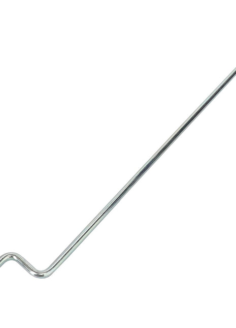 The AGCO | Prop Rod - Acw3840510 by AGCO is a metal rod featuring a hook on one end and a small loop on the other, ideal for hanging or securing objects.