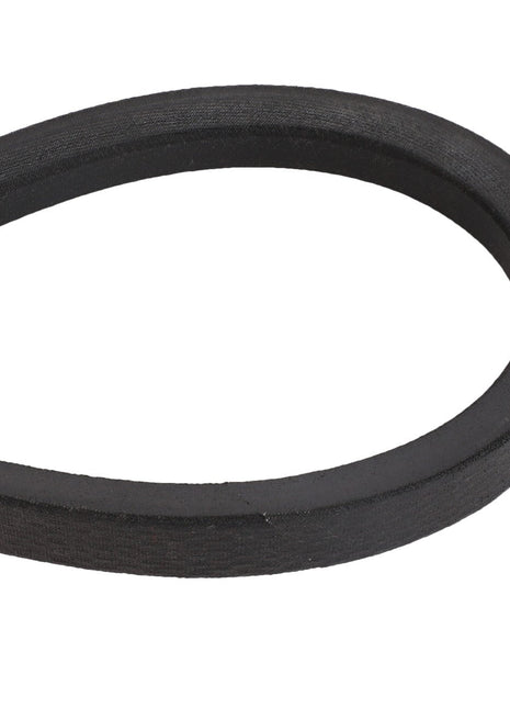 A black rubber V-belt with a smooth surface, coiled into a loop. Product Name: AGCO | Belt - 112366410100 by Brand: AGCO. No current product description available.