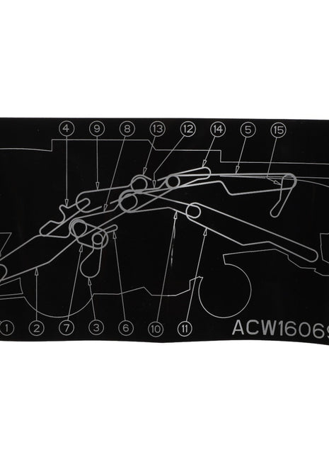 AGCO | Decal, Left Hand - Acw1606970 - Farming Parts