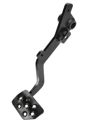 The product "AGCO | Brake Pedal - Acw1982010" by AGCO is a black metal car brake pedal featuring multiple holes in the footplate. No current product description information is available.