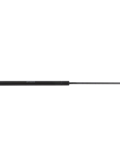 The AGCO | Gas Strut - Acp0673330 from AGCO features a black cylindrical body with connecting ends on both sides, making it ideal for lifting and supporting hoods or lids. No current product description available.