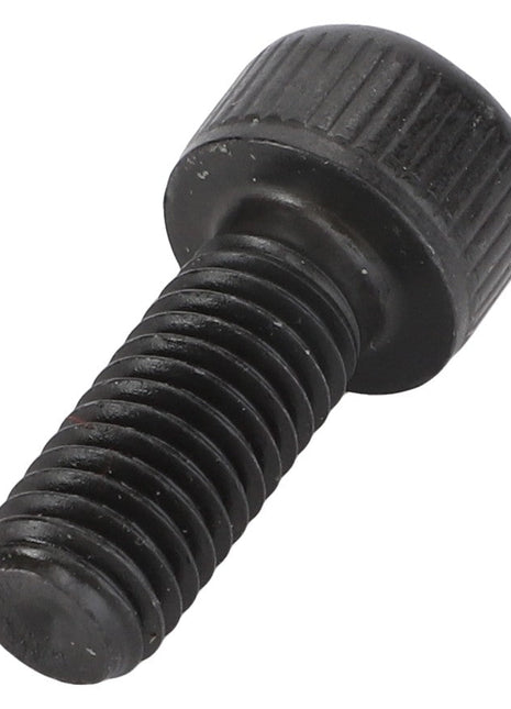 The AGCO | Socket Head Bolt - Acp0603820 is a black, metallic socket head cap screw with a partially threaded shaft. No product description available.