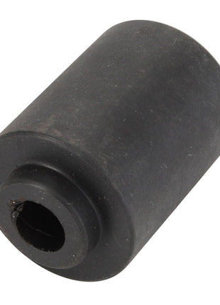 The AGCO Bush - Acp0336310 is a cylindrical rubber bushing with a hollow center.